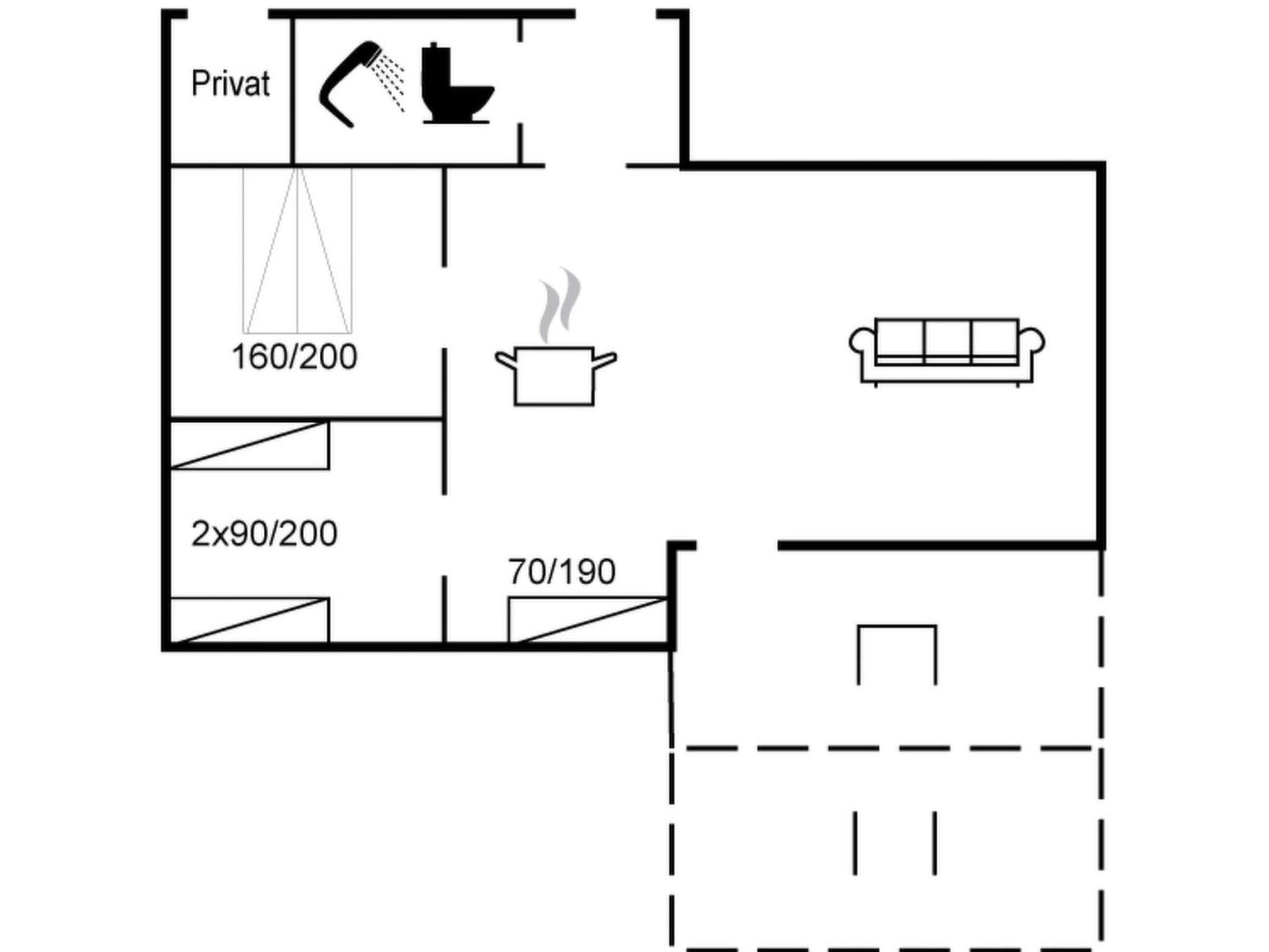 Holiday Home Fulk - 150M From The Sea By Interhome Strøby Ladeplads Екстериор снимка